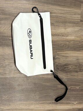 Subaru Water Resistant White Bag